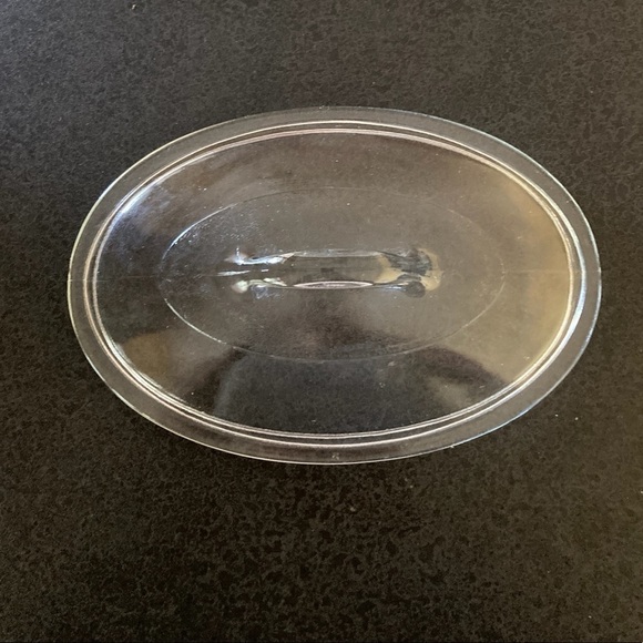 Fire King, Gay Fad, Casserole Dish, Hand Painted With a Lid - Picture 4 of 5